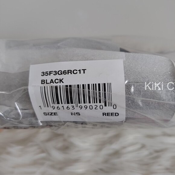 BRAND NEW Michael Kors Reed Small Pebbled Leather Crossbody Bag Black 35F3G6RC1T - Picture 7 of 8